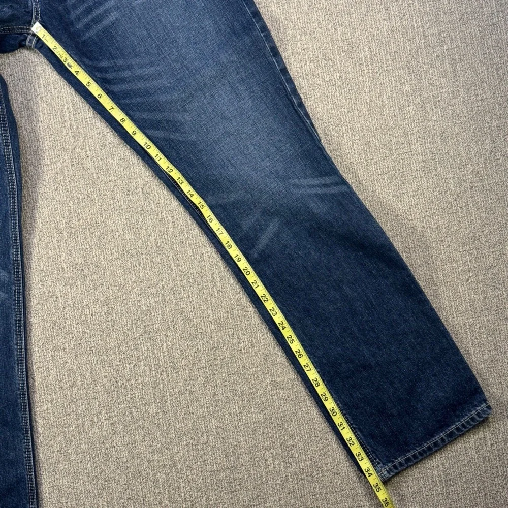 Ariat‎ M1 Vintage Straight Leg Jeans Mens 38x34 Dark Wash Western Denim NWT